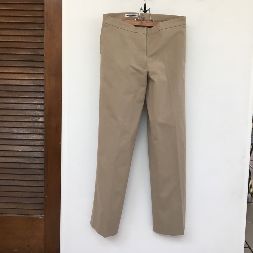 Jil Sander Khaki Chino Pants Size 8 / EU 38